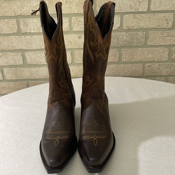 NWT J. B. Dillon Goatskin Cowgirl Boots Size 10B - Picture 2 of 11